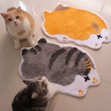 Мультяшный нескользящий милый удерживающий тепло ковер для сна на четыре сезона, домашний питомец, кот
