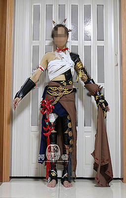 taobao agent [Afu] Beggar Gang Girl Royal Sister Beggar Sister Qin Feng COS Clothing Love 3