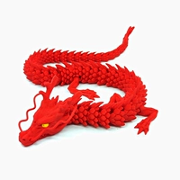 45 см Красный Дракон 【Цвет глаз может быть замечаниями】