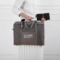 Du lịch Tote Bag Đơn Giản Xách Tay Ráp Túi Lưu Trữ Công Suất Lớn Xe Đẩy Hành Lý Hộp Nam Giới và phụ nữ Nội Trú Túi vali du lịch giá rẻ