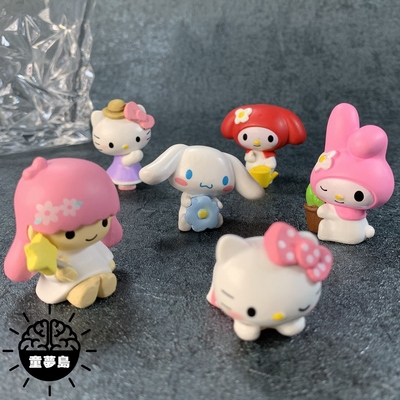 taobao agent Taiwan 7 Aberdeen Convenience Store Limited Sanrio Flower Language Cinnamon Cinnamon Dog Melody HelloKitty Gemini