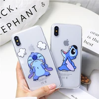 Apple, мультяшный чехол для телефона, ультратонкий iPhone 6 *S, для влюбленных, 7plus, iphone