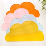 Силиконовая водонепроницаемая нескользящая обеденная тарелка для еды, защита от ожогов