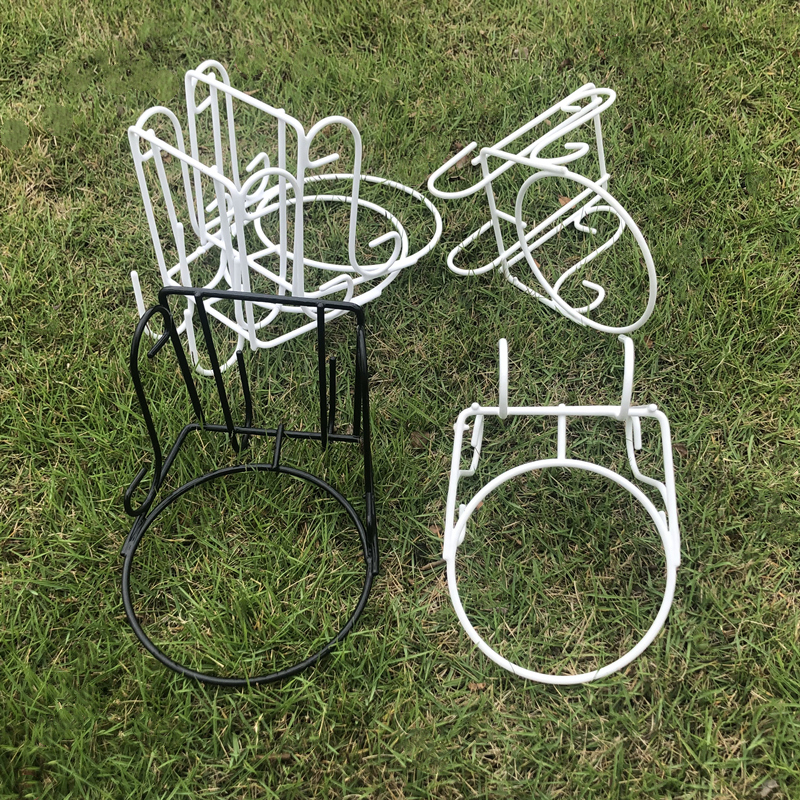 kệ gỗ trồng cây ban công Móc treo chậu lan sắt rèn kệ hoa treo lan giá tròn chậu hoa móc treo sắt đặc biệt lan can ban công giỏ treo kệ de cây trong nhà kệ sắt trồng cây treo lan can