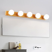 Скандинавские светодиодные передние фары для зеркала, настенная лампочка, бра для ванной комнаты, интерьерное освещение