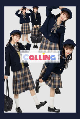 taobao agent [Dream and Treasure Spot] National Brand JK Uniform Calling Academy Triple Original Orthodox Skirt