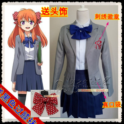 taobao agent Monthly Girl COS clothing/Nonazaki/Nogaki/Nangaki/Sasakura Chiyo/Setail month cosplay clothing