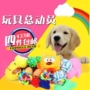 Mài răng âm thanh kháng cắn dây bóng pet nguồn cung cấp mèo đồ chơi bông bóng bông sợi dây thừng Teddy VIP lớn và vừa dog đồ chơi cho chó pug