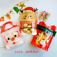Рождественский милый герметичный мешок, детская упаковка, 5 шт, подарок на день рождения