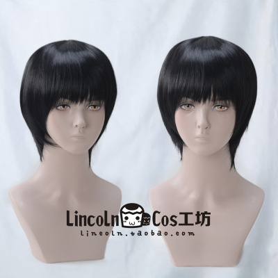 taobao agent LINCOLN Ghost Lantern's Cold White Ozer Black Face Cosplay Cosplay wig fake hair