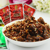 Sichuan Specialty Goose Sky Song Song Favor Nanxi Goose Jerky 84G Сумка установлена*3 сумка для мяса, приготовленная на пищу, овощи, горноть