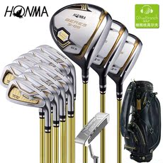 клюшка для гольфа honma高尔夫球杆s-06套杆男士全套碳素杆身golf男杆