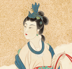 Рама для картины 近现代 张大千 蟠桃献寿