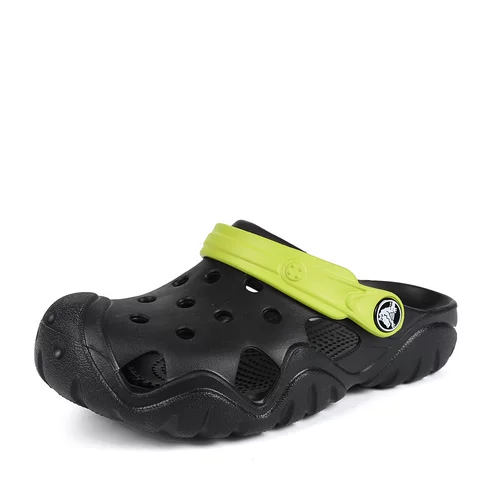 Crocs, детские тапочки в стиле Crocs, дышащая повседневная пляжная обувь