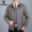 Playboy áo khoác nam trung niên của nam giới mùa xuân và mùa thu áo khoác mỏng ve áo kinh doanh bình thường áo khoác cha áo kiểu trung niên u50