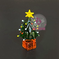 [Hokkaido Otaru ремесел] C Рождественская елка и цветочное кольцо рождественское японское стекло украшение