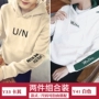 Áo len nam mùa thu 2018 mới áo thun cổ tròn mùa xuân và mẫu mùa thu lỏng học sinh dài tay Hàn Quốc áo hoodie nam cao cấp