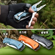 Đa chức năng dao kết hợp dao nhỏ kìm folding knife xách tay công cụ cầm tay dao cắm trại tự vệ dao đa mục đích công cụ kìm