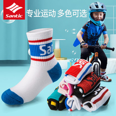 Носки для велосипедистов santic森地客 儿童平衡车滑步车骑行袜专业运动袜男女孩童袜子