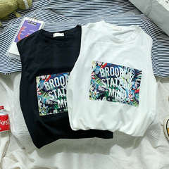 2020 summer new vest men's ins fashion brand hip hop Personality Trend Sports loose waistband sleeveless T-shirt