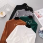 Áo len nữ dáng dài mùa thu 2018 phần mỏng của tai phiên bản Hàn Quốc của áo len đáy mùa thu áo len hoang dã thiết kế thời trang nữ