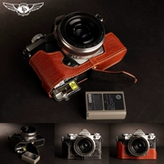 Bao da Đài Loan TP Olympus EM5 MARK II bao da thế hệ thứ hai cơ sở túi máy ảnh EM5 ii rỗng - Phụ kiện máy ảnh kỹ thuật số