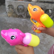 Súng nước cá heo mới phim hoạt hình dễ thương trẻ mẫu giáo áp dụng súng nhỏ nước nhỏ trẻ em đồ chơi súng nước
