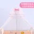 Giường cũi trẻ em của Hàn Quốc loại sàn vòm với khung có thể điều chỉnh trẻ em giường chống muỗi phổ dụng bé - Túi ngủ / Mat / Gối / Ded stuff bộ đồ giường cho trẻ em Túi ngủ / Mat / Gối / Ded stuff