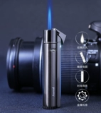 Ветрозащитная ультратонкая электронная зажигалка подходит для мужчин и женщин, популярно в интернете