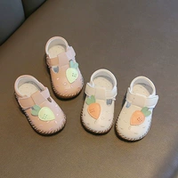 Демисезонная обувь для девочек для кожаной обуви для раннего возраста для принцессы, 1-2 лет, мягкая подошва