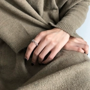 Tay sao có thể chọn ngôi sao Gió lạnh nhẫn nữ Nhật Bản và Hàn Quốc cá tính hipster sinh viên nhẫn ngón trỏ nhẫn ngón tay nhẫn J133