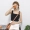 Mùa hè 2018 mới của Hàn Quốc phiên bản của hoang dã mỏng không tay áo Slim ngắn dây đeo vest phụ nữ mặc thủy triều sinh viên đồ bơi nữ kín đáo