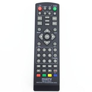 Huayu Huayu RM-D1155+6 наземный ТВ цифровой ресивер DVB-T20,000 пульт дистанционного управления