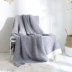 dày đơn sofa chăn ấm giải trí san hô fleece chăn Bắc Âu mùa đông đơn giản nhỏ tấm thảm trang trí thảm đi xe - Ném / Chăn Ném / Chăn