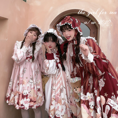 taobao agent Genuine dress, cute doll, Birthday gift, Lolita style, Lolita OP, doll collar