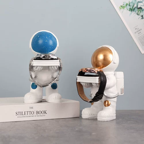 Креативные космические часы, ручка, трубка, система хранения, стенд, космонавт