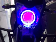 Yamaha Scorpio JYM125-3G Xintianjian Refit Angel Eye Xenon Light Hella 5 Ống kính quang học đôi Xenon Light - Đèn HID xe máy