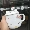 Jingle mèo cốc gốm sáng tạo văn phòng công suất lớn với nắp với muỗng tùy chỉnh cặp vợ chồng ăn sáng cốc nước cà phê - Tách