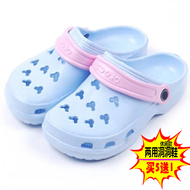 Dép xăng đan đôi bằng nhựa mùa hè chống thấm nước đi biển y tá Dép Baotou cặp đôi nam nữ y tế lỗ giày giày dép y tế