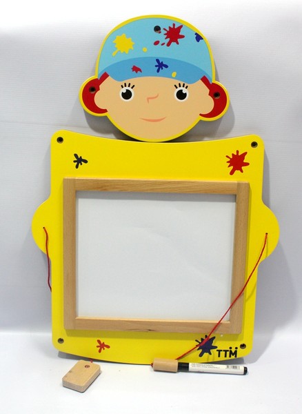 Деревянная интеллектуальная игрушка для детского сада, доска для рисования, раннее развитие, обучение