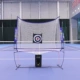 Máy chơi bóng quần vợt nhỏ lưới mạnh mới JT02 máy chơi bóng quần vợt di động cho ăn bóng Sparring huấn luyện viên hỗ trợ giảng dạy