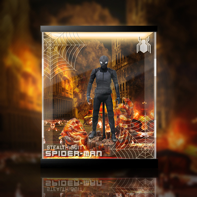 taobao agent 【Move】HT Spider -Man Night Lucky Model Special Display Box