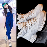 Giày cao gót nữ 2018 mùa thu phiên bản mới của Hàn Quốc giày boot nữ cao cấp