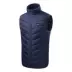 2023 Mùa Thu Đông Thông Minh Làm Nóng Nhẹ Áo Sạc Làm Nóng Ngắn Áo Vest Cotton Coldproof Điện Làm Nóng Ấm Áo Khoác Nam áo sưởi ấm bằng pin áo sưởi azuki 