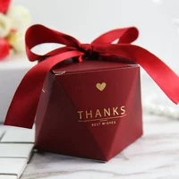 Th Wine Red Box+вина красная лента