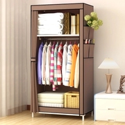 Tủ đơn giản tủ quần áo vải duy nhất thiết kế không gian quần áo phân loại tường di động đơn giản đơn giản và đơn giản lưu trữ