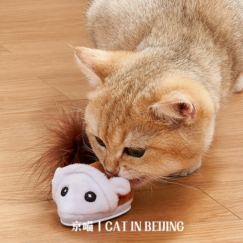Электрическая реалистичная игрушка, кот, котенок
