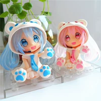 Бесплатная доставка на складе miku Future Q версия медведь звуковая фигурка GK снеговик Hatsune Nendoroid кукла орнамент модель