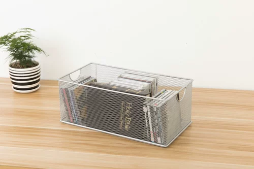 Коробка для хранения DVD выход европейской и американской металлической сетки Творческие домашние канцелярские товары хранение канцелярских товаров