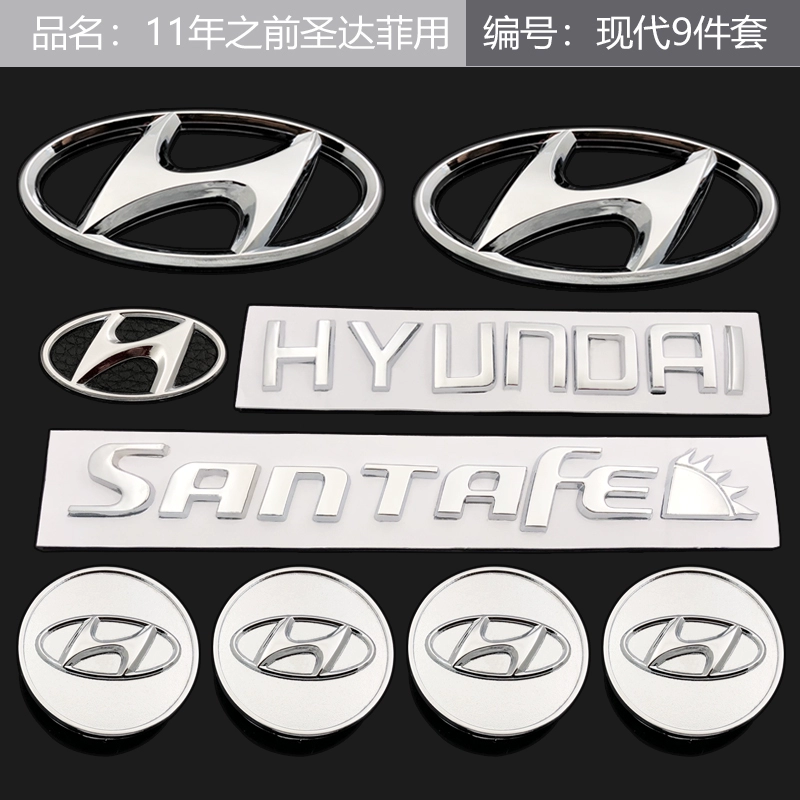 mẫu tem dán xe ô tô đẹp Huatai Shengdafei sửa đổi bộ vận động hiện đại SAN DAFI ANH dán nội thất ô tô decal dán xe ô tô 